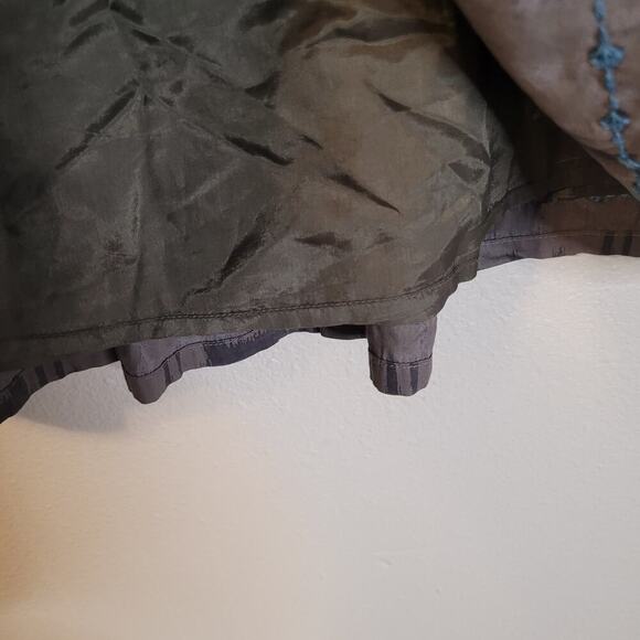 Esprit Gray and Blue Mini Skirt Vintage 90s - Picture 5 of 8